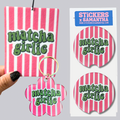 Matcha Girlie Car Accessory Bundle  | Keychain, Car Coaster Set and Air Freshener Fragrance (Copy)