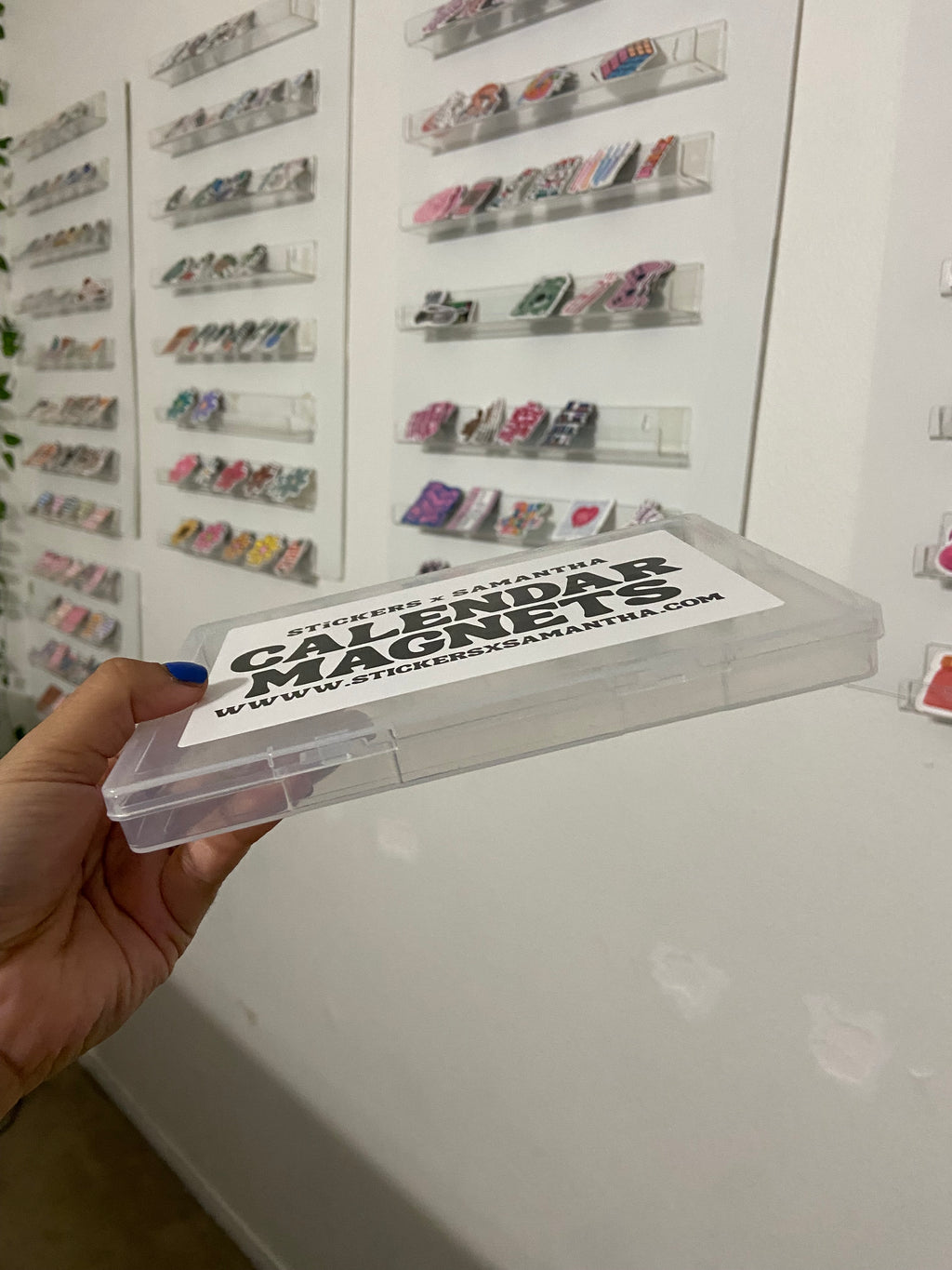 Calendar Magnet Storage Container