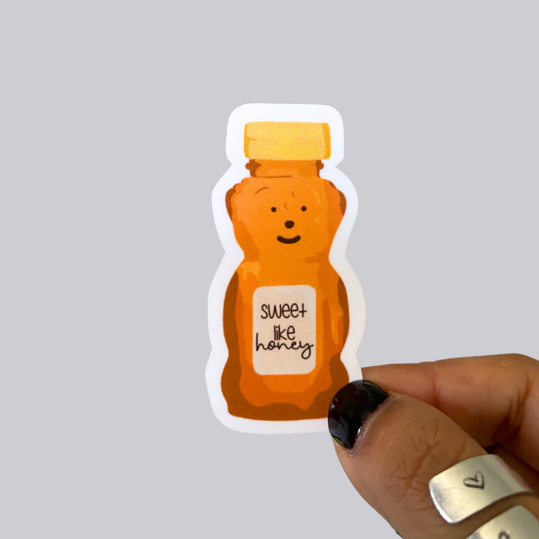 Sweet Like Honey Waterproof Sticker / Magnet