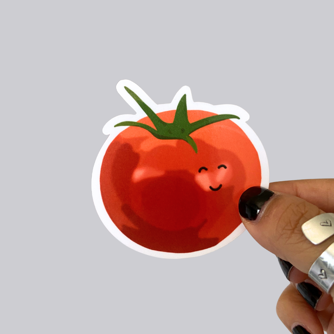 Tomato Slice Sticker / Magnet