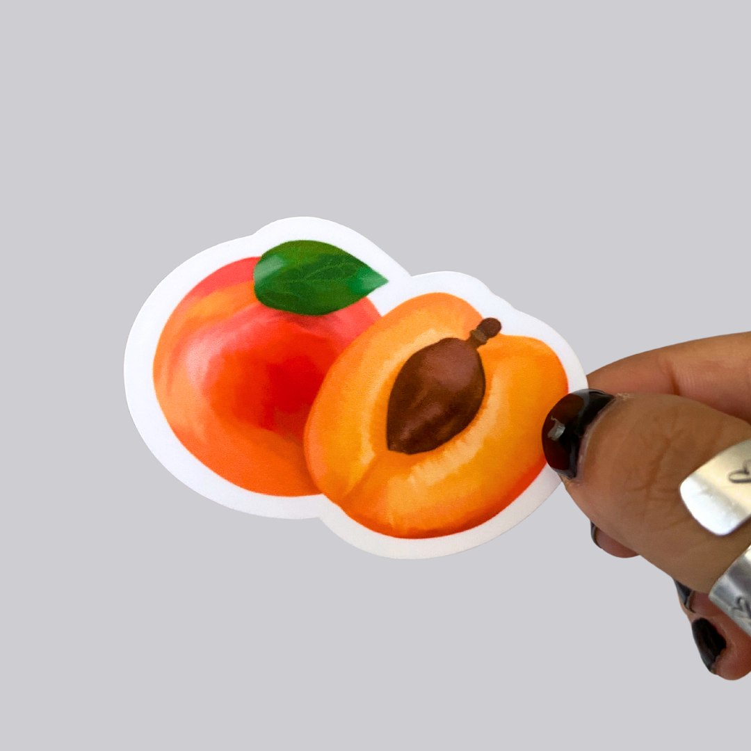 Apricot Sticker / Magnet