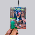 Custom Photo Hanging Car Air Freshener