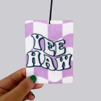 Yee Haw Hanging Car Air Freshener