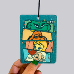 Christmas Characters Hanging Car Air Freshener