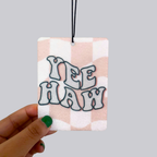Yee Haw Hanging Car Air Freshener