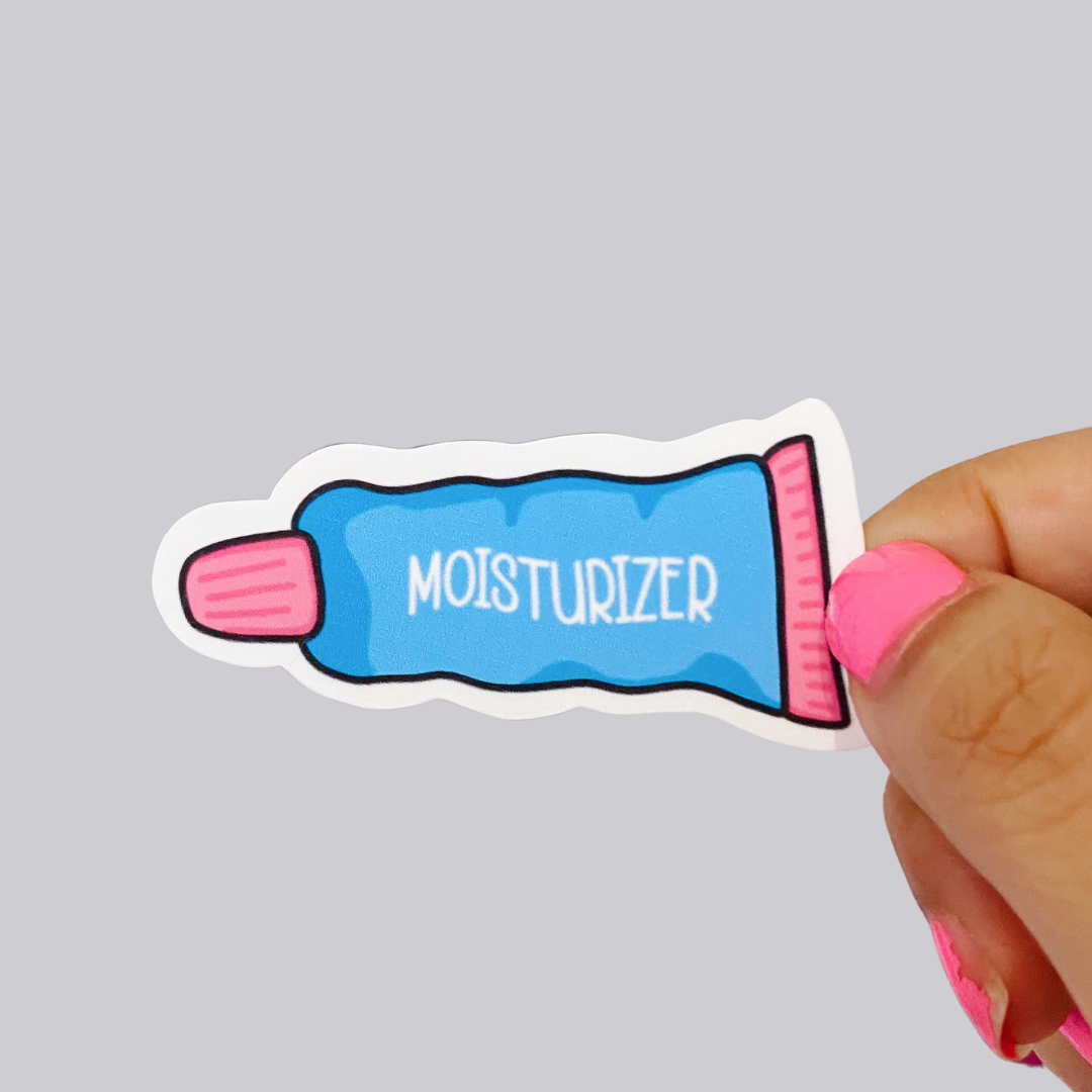 Moisturizer Sticker / Magnet