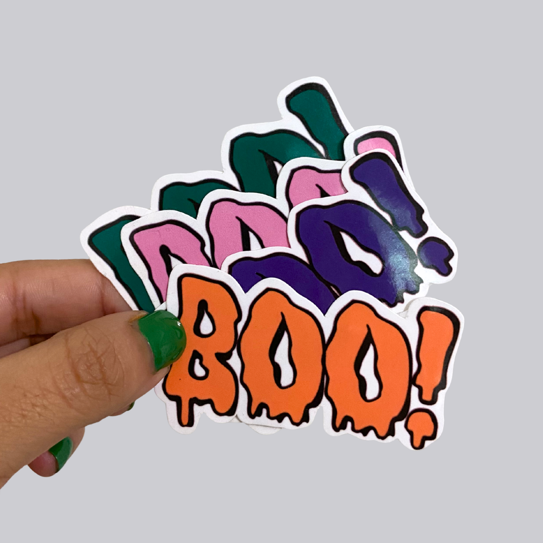 Boo Sticker / Magnet