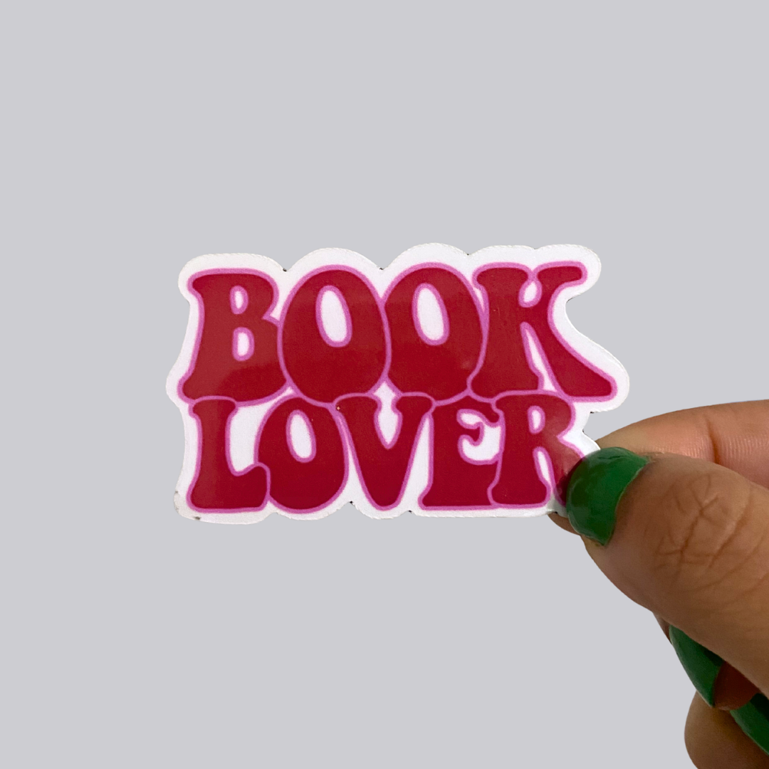 Book Lover Sticker / Magnet
