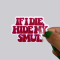 Hide My Smut Sticker / Magnet