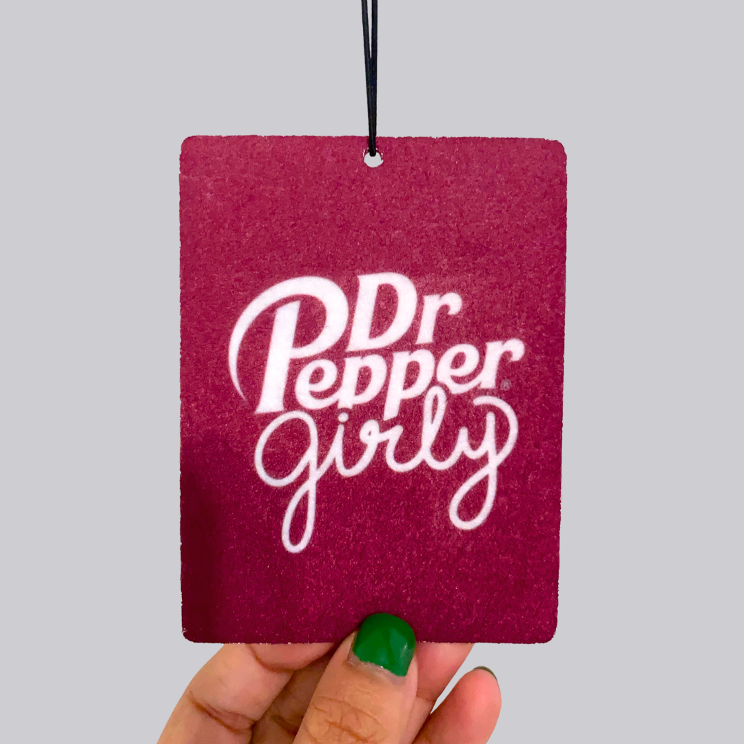Soda Girly Hanging Car Air Freshener