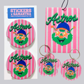 Orbit Car Accessory Bundle | Houston Sports Keychain, Car Coaster Set and Air Freshener Fragrance