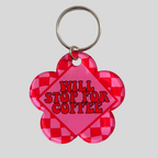 Will Stop For Coffee Air Freshener, Car Coasters and Keychain Bundle