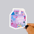Creative Juices Box Sticker / Magnet