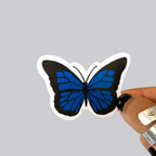 Solid Butterfly Sticker / Magnet
