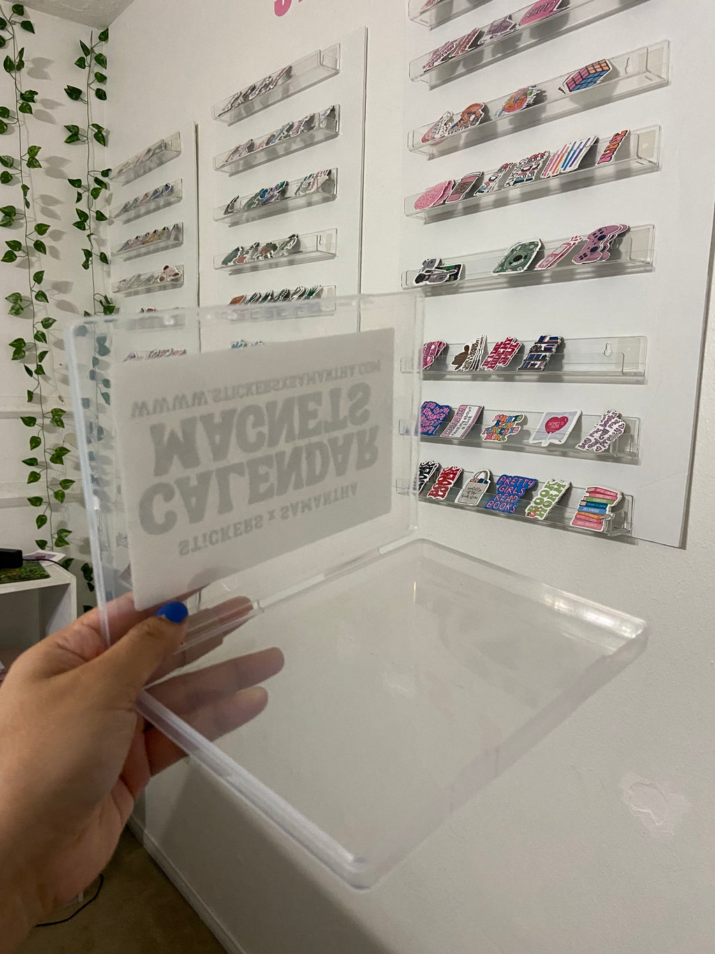Calendar Magnet Storage Container