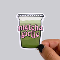 Matcha Girlie Cup Sticker / Magnet
