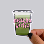 Matcha Girlie Sticker Pack / Magnet