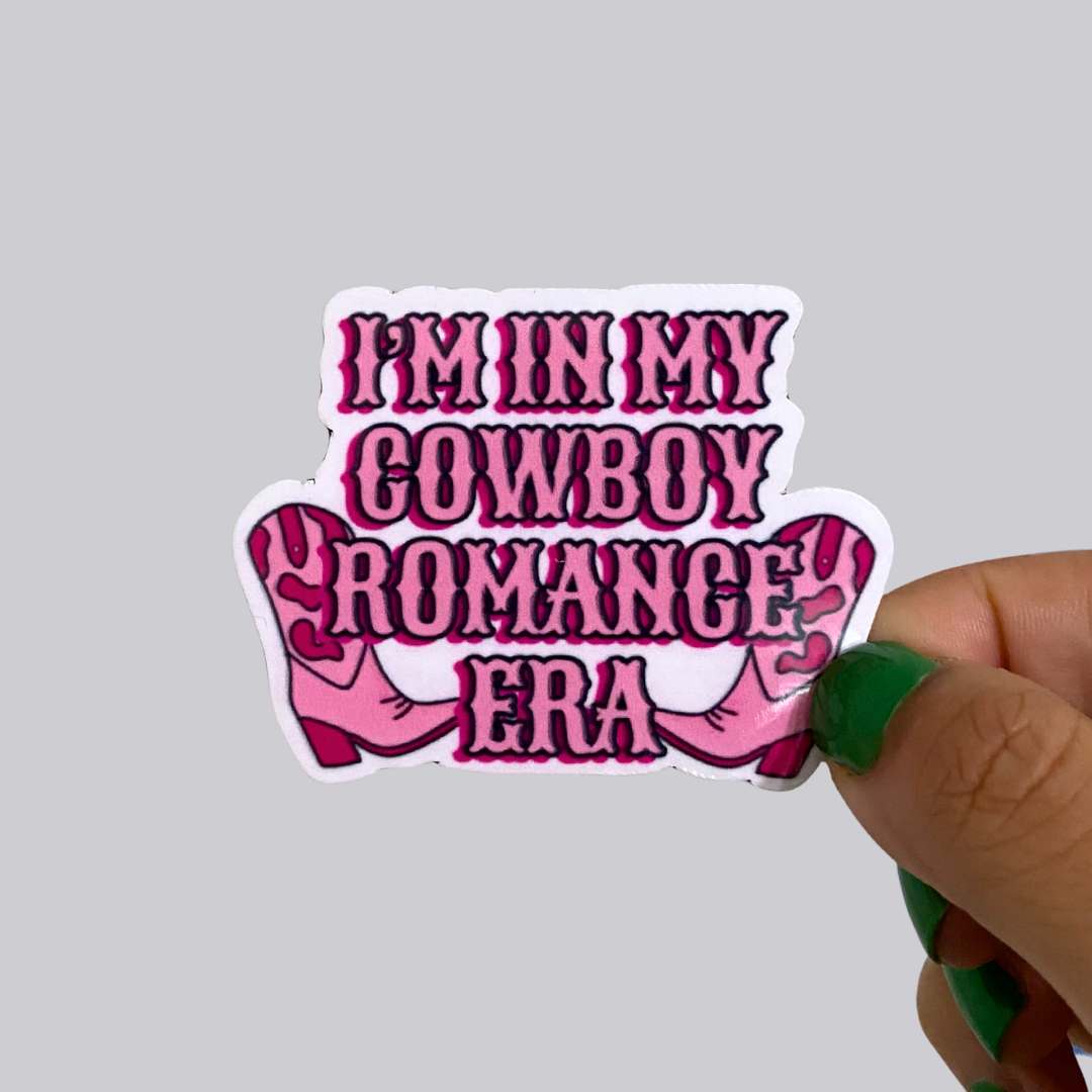 Cowboy Romance Era Sticker / Magnet