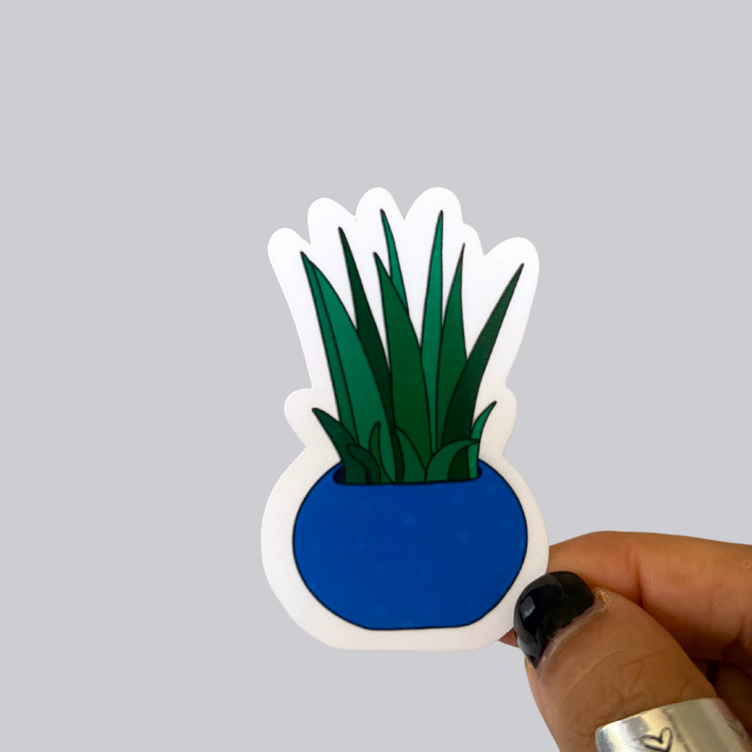 Aloe Vera Plant Sticker / Magnet