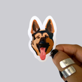 German Shepherd Sticker / Magnet