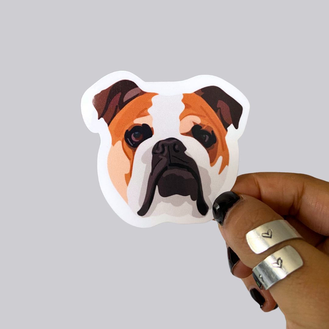 Bulldog Sticker / Magnet