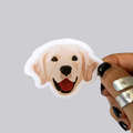 Yellow Labrador Sticker / Magnet