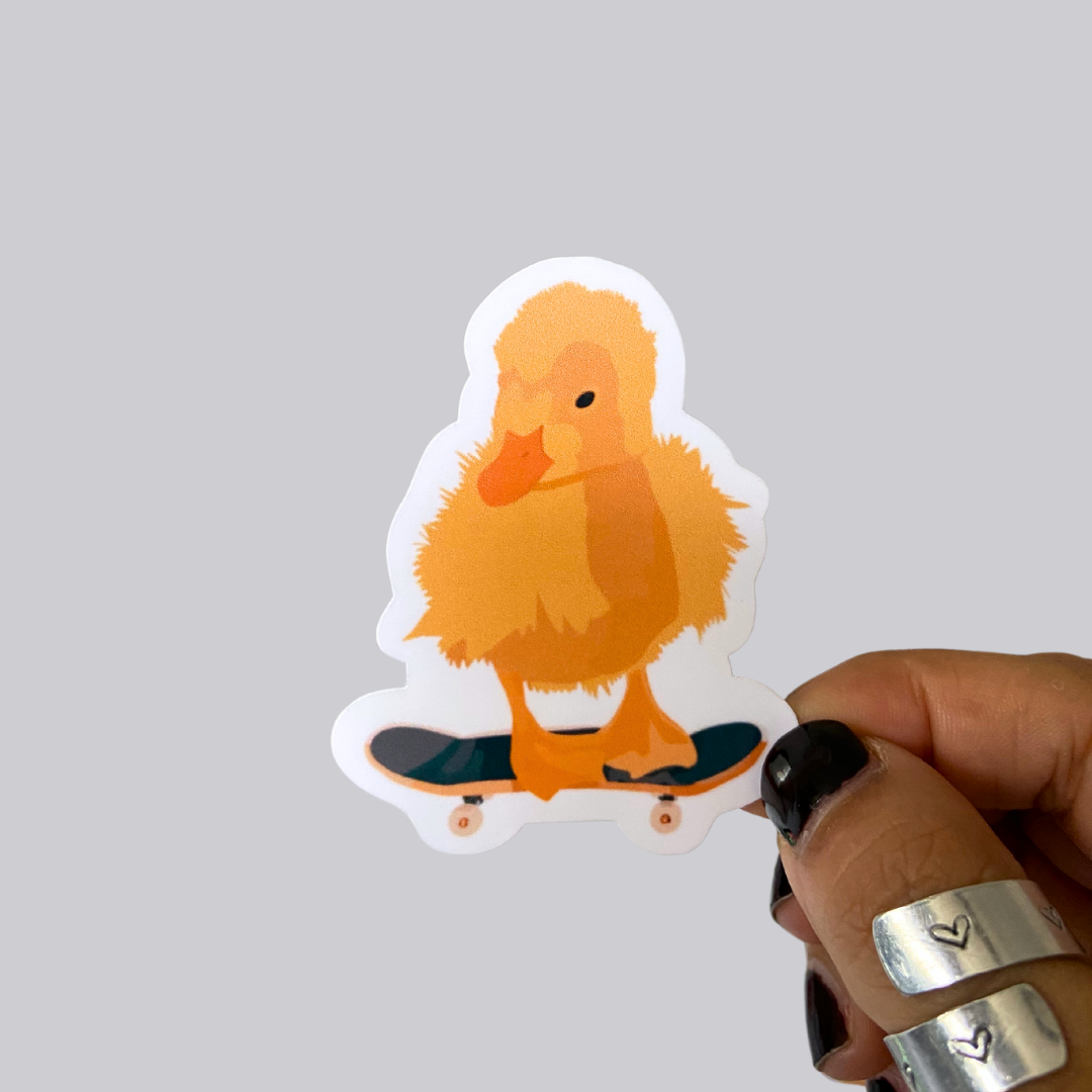 Skater Chick Sticker / Magnet
