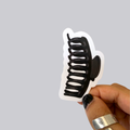 Hair Clip Sticker / Magnet