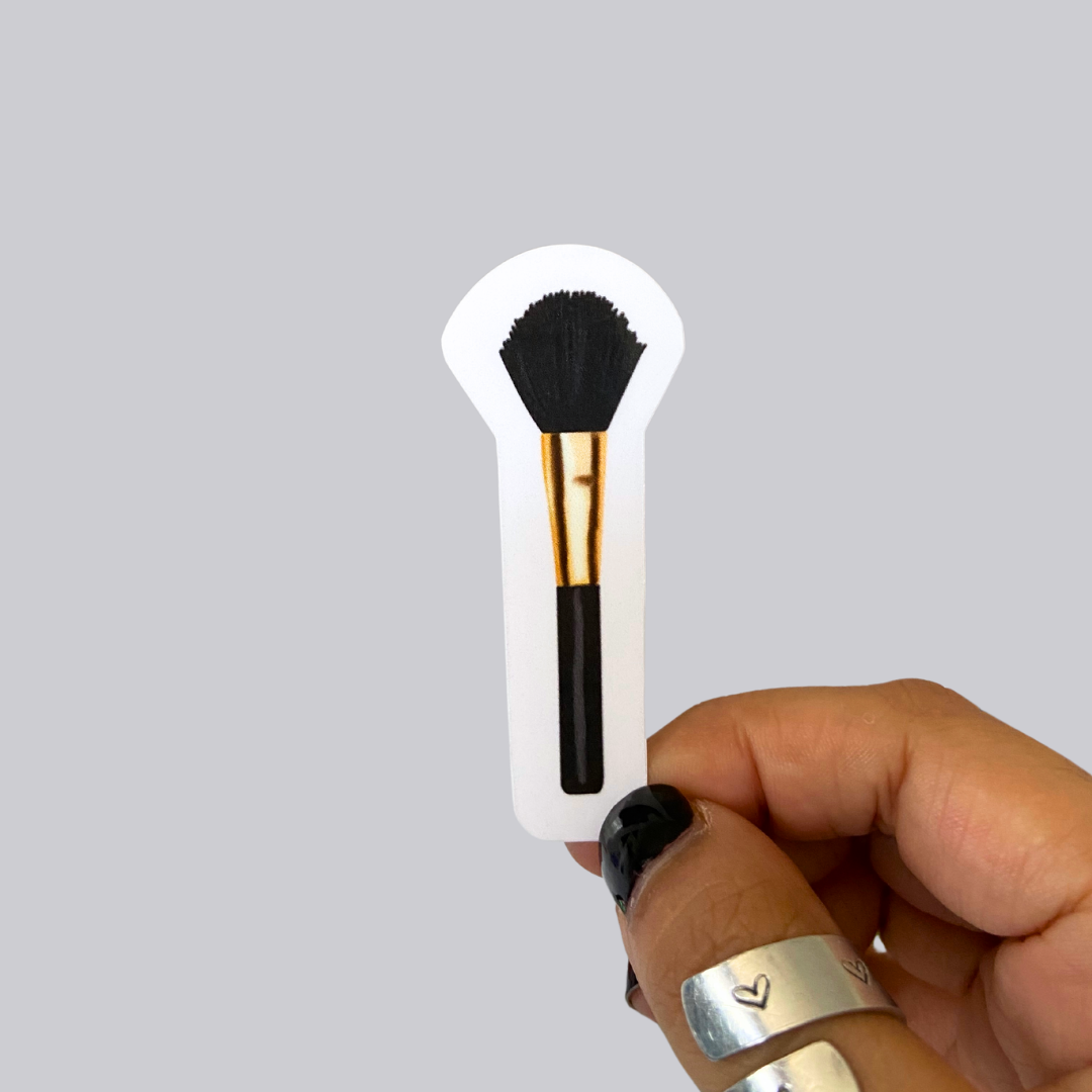 Makeup Brush Sticker / Magnet