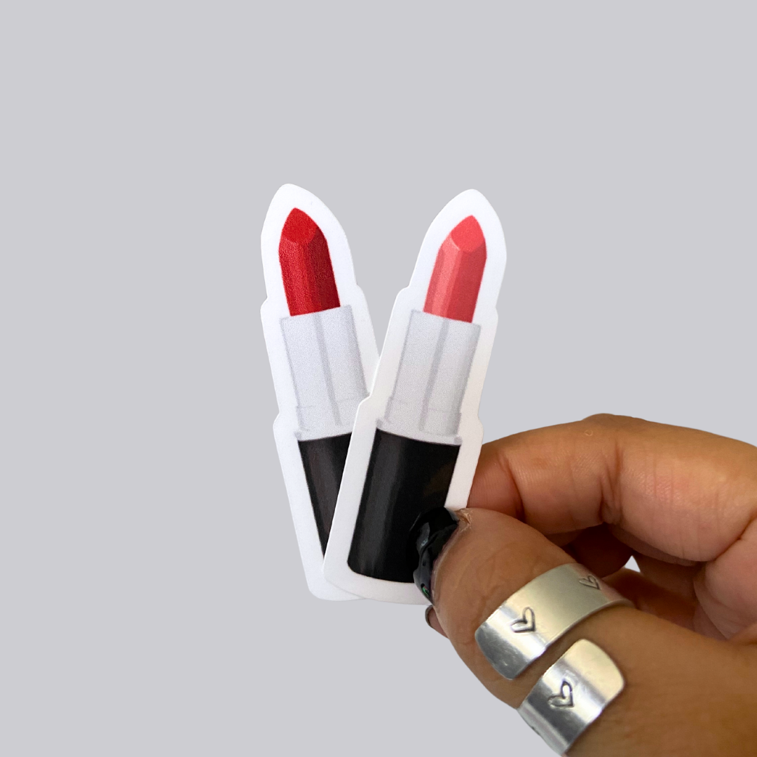 Lipstick Sticker / Magnet