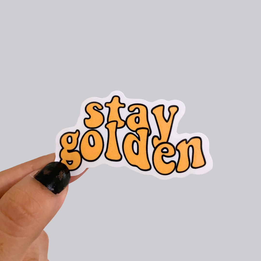Stay Golden Sticker Pack / Magnet