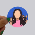 Stickers x Samantha Logo Sticker