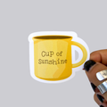 Cup of Sunshine Sticker / Magnet