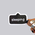 Sleeping Tagged Sticker / Magnet