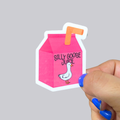 Silly Goose Juice Sticker / Magnet