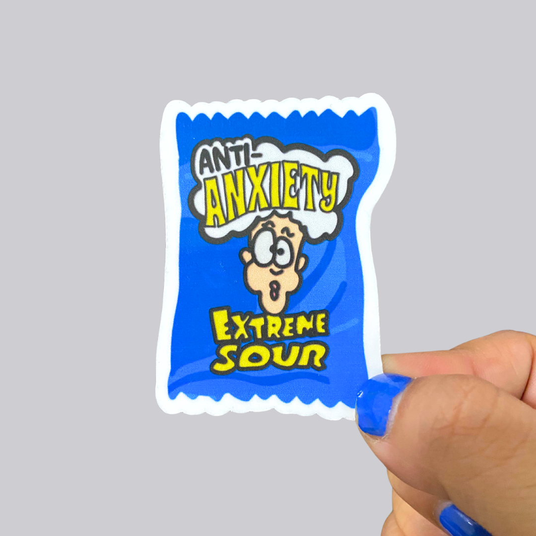 Anti Anxiety "Meds" Sticker / Magnet