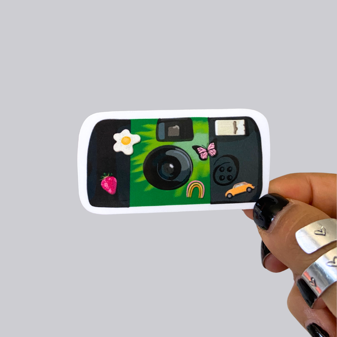 Disposable Camera Sticker / Magnet
