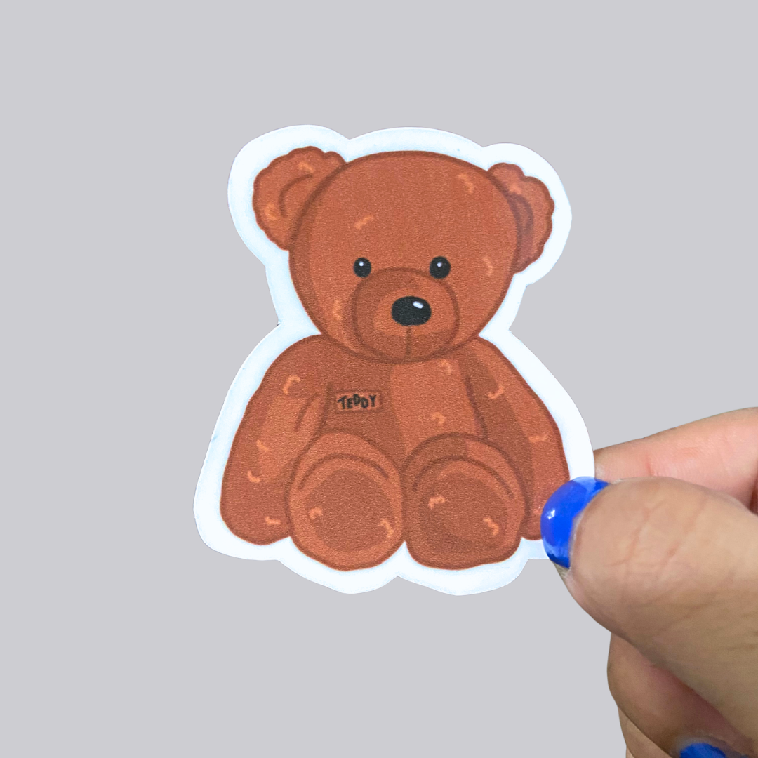Teddy Bear Sticker / Magnet