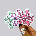 Till Death We Do Art Sticker / Magnet