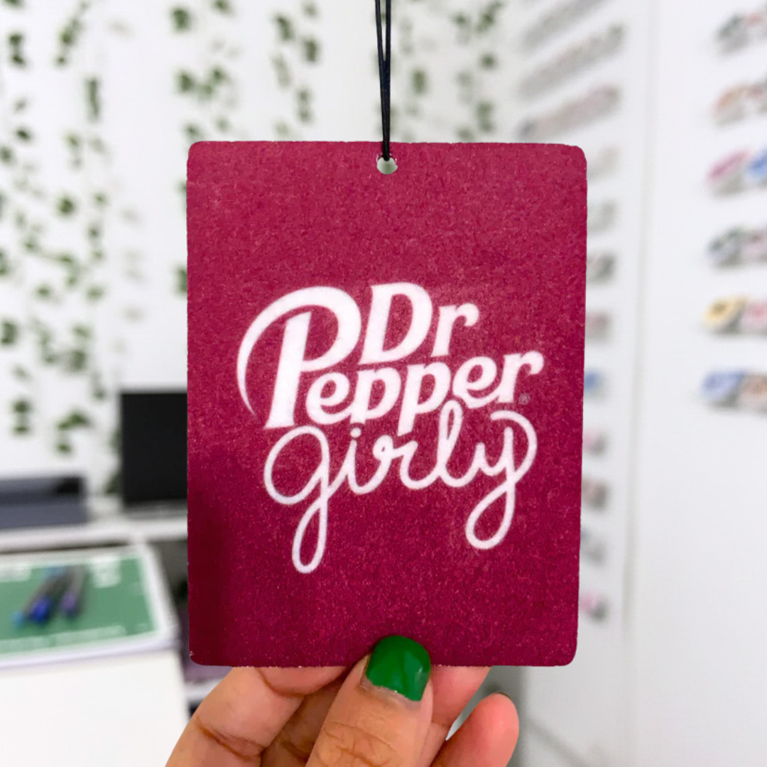 Soda Girly Hanging Car Air Freshener | Car Accessory Fragrance