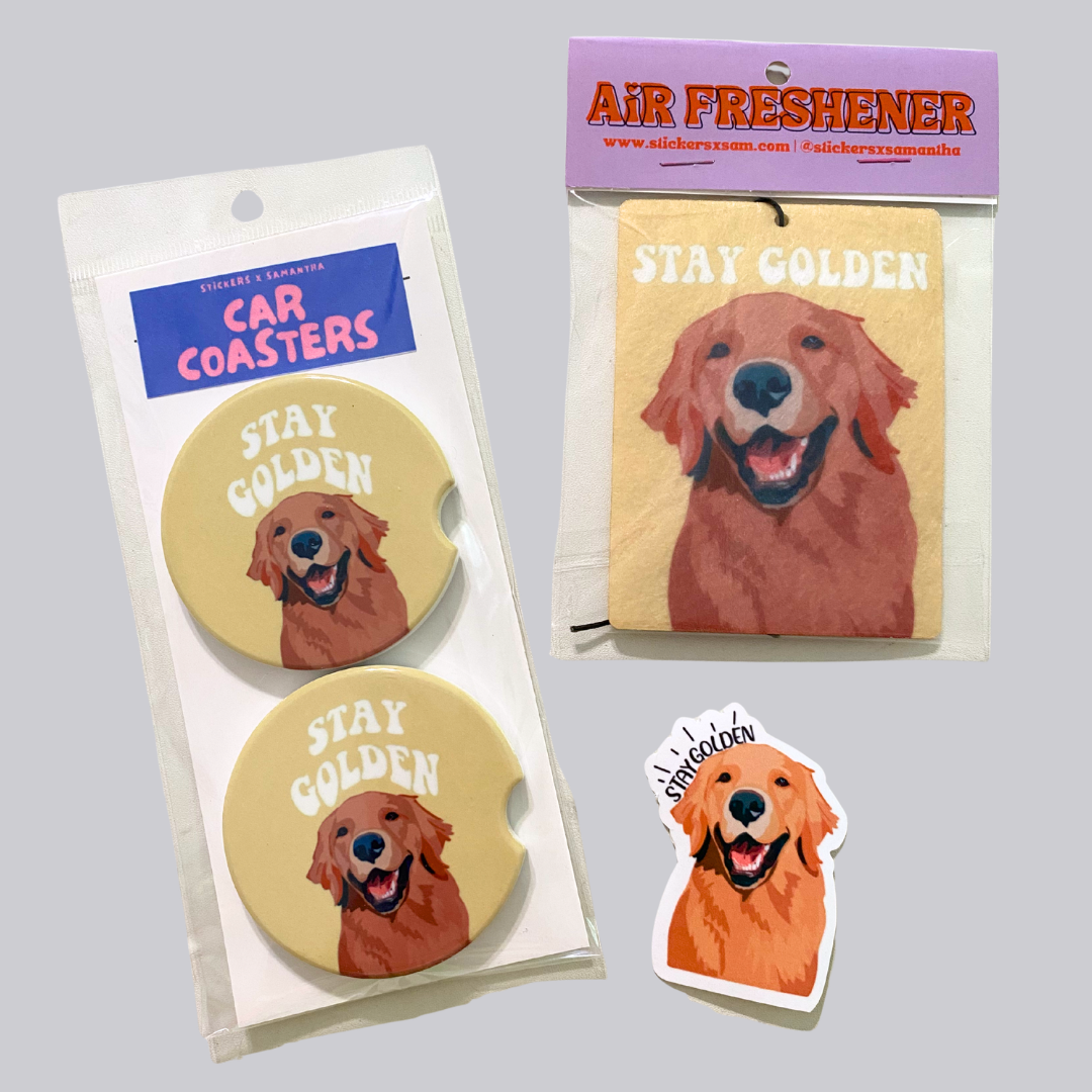 Stay Golden Golden Retiever Bundle