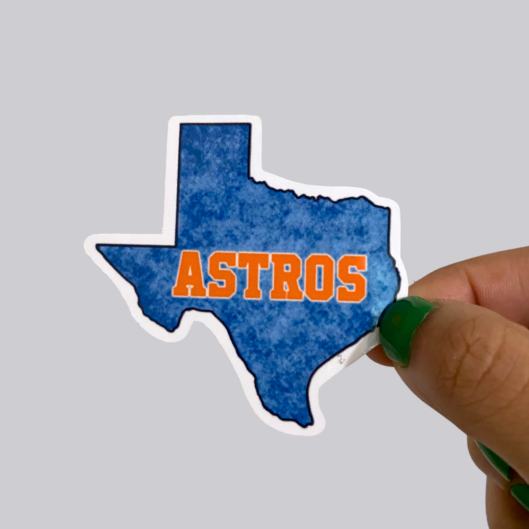 Texas Baseball Sticker / Magnet