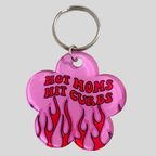 Hot Moms Hit Curbs Acrylic Keychain