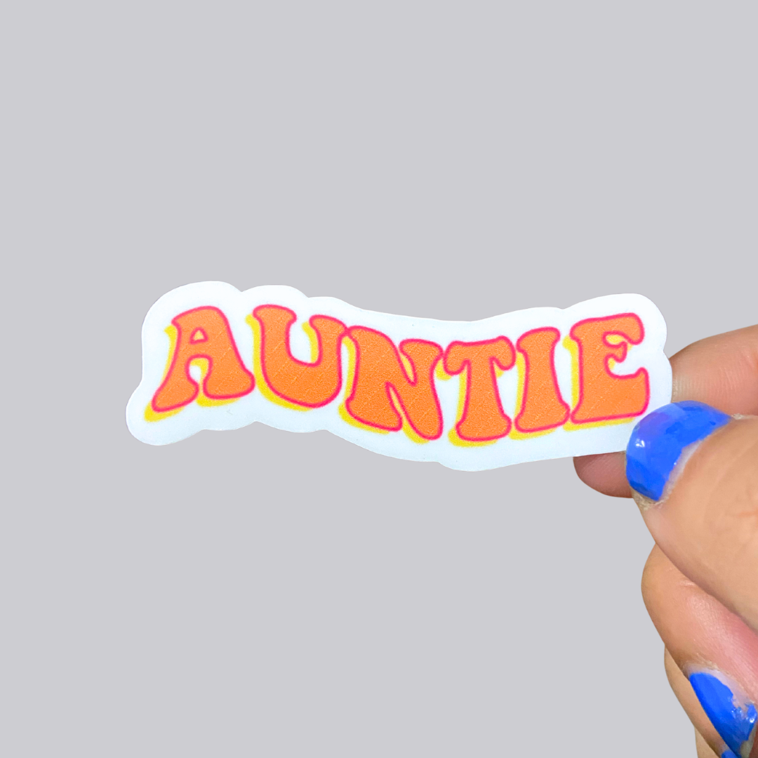 Auntie Sticker / Magnet
