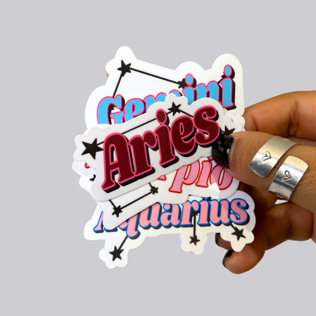 Zodiac Sign Sticker / Magnet