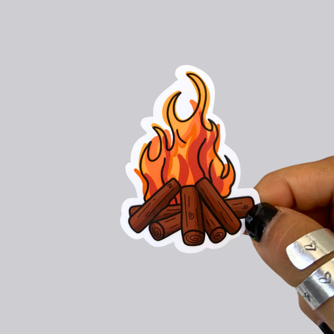 Campfire Sticker / Magnet