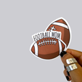 Football Mom Sticker / Magnet