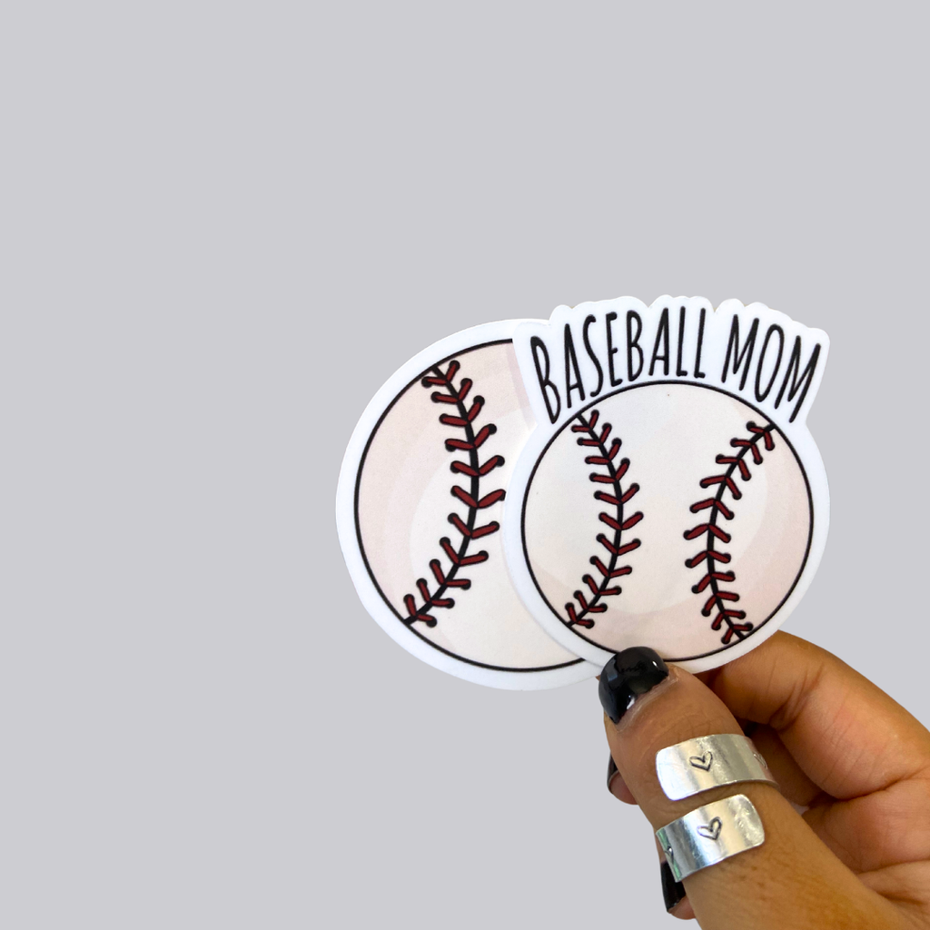 Baseball Mom Sticker / Magnet