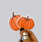 Pumpkin Sticker / Magnet