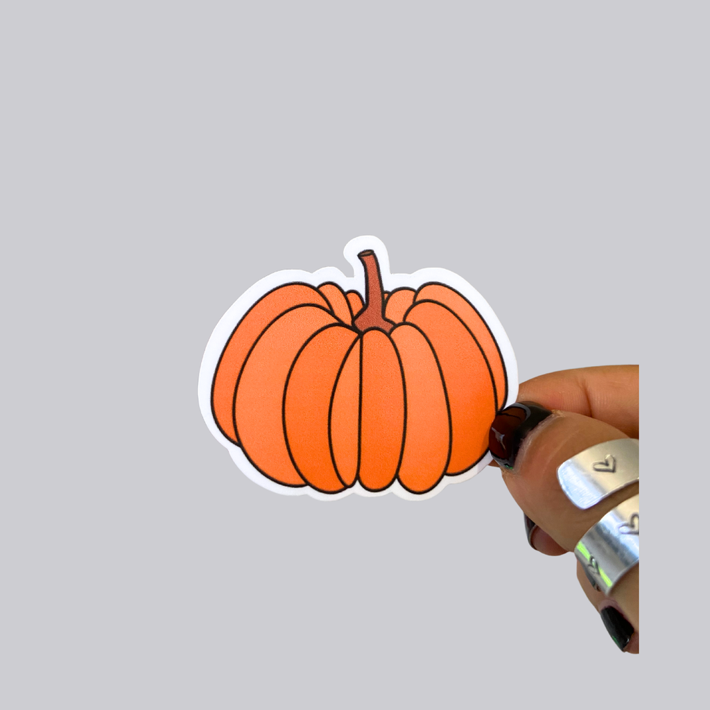 Pumpkin Sticker / Magnet